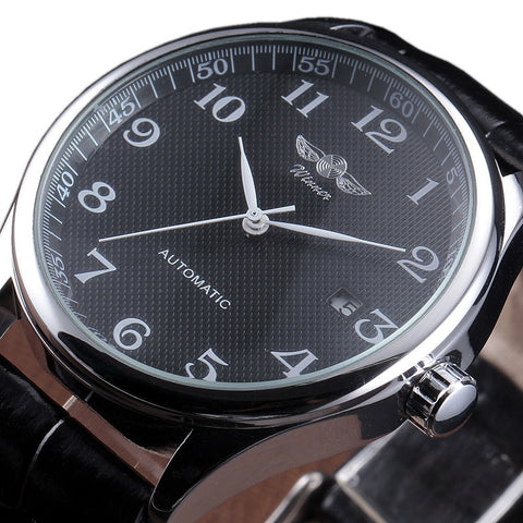 T-Winner Luxury Men Classic Date automatic Mechanical Watch
