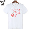 BTS Flipper Fish Short Sleeve Tee Shirt Men Cotton Casual Shark Funny T-shirt Men Fashion Summer Plus Size 4XL Tshirt Men Brand