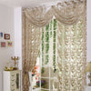 curtains curtain for living room high Quality curtains set for kitchen beaded drape blind panels valance curtain set