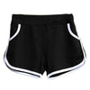 New Summer Shorts Women Casual Shorts Workout Waistband Skinny Short Side Split Elastic Waist Short Femme
