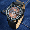 2018 Yazole Luminous Men Watch Luxury Top Brand Business Male Clock Quartz-wristwatch Leisure Leather Quartz Watch Relogios