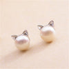 Big White Flower Earrings For Women Fashion Jewelry