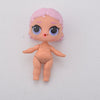 naked doll series 3 with defect girl toy plastic doll without clothes