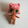 naked doll series 3 with defect girl toy plastic doll without clothes
