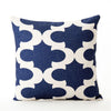 Pillow Case Mediterranean Blue Sea Cushion Cover Cotton Linen