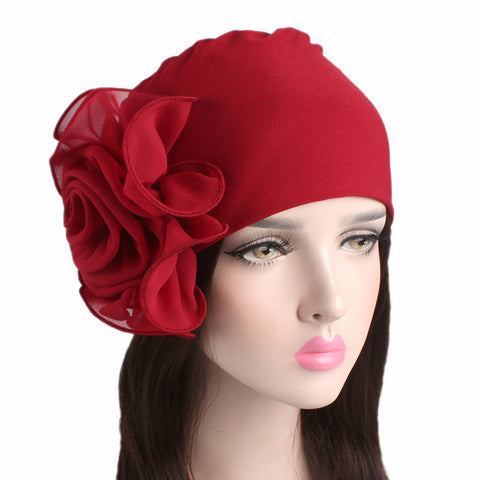 Elastic Cloth Head Cap Hat Ladies Hair Accessories Muslim