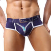 Sexy Men Briefs Fashion 3D Print Underwear Men's Sexy Breathable Brief
