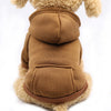 Solid Hoodies Autumn Puppy Outfits
