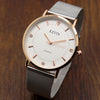 Reloj Hombre 2017 Simple KEVIN Brand Quartz Watches Men Genuine Leather Shark Mesh Clock Male Fashion Dress Watches Time Hour
