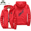 DropShipping Rose Embroidery Hooded Windbreaker Jacket Men Women Windproof waterproof rose college jackets Plus Size 6XL 7XL