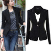 Business Blazer Suit Jacket Coat Outwear Size S-3XL Black Color
