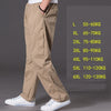 spring summer casual pants male big size 6XL Multi Pocket Jeans oversize Pants overalls elastic waist pants plus size men