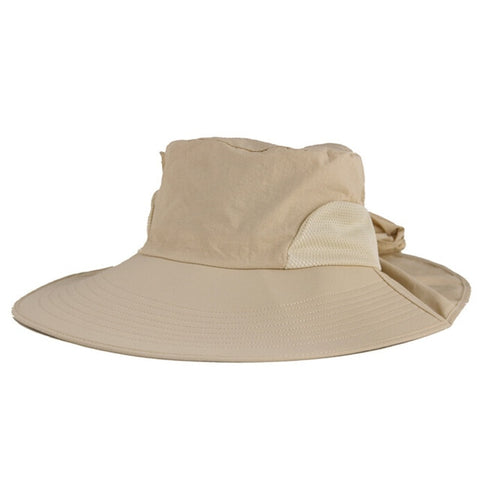 Anti-uv Big Summer Beach Hat Fashion Self-tie Bow Sunhat Caps 2019