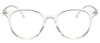 Vintage Round Clear Lens Glasses Optical Spectacle Frame