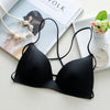 Sexy Solid Bras For Women Push Up Lingerie Seamless Bra Wire Free Bralette Backless Plunge Intimates Female Underwear